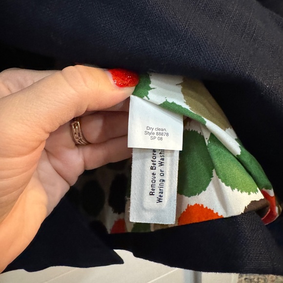 J. Crew Ottoman Molly Peplum Cotton/Linen Blazer
Size 10 - Picture 8 of 8